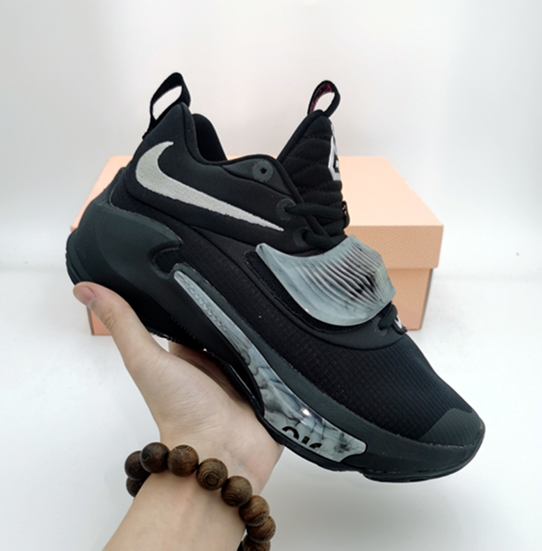 2022 Nike Freak 3 Black Grey Shoes Shoes